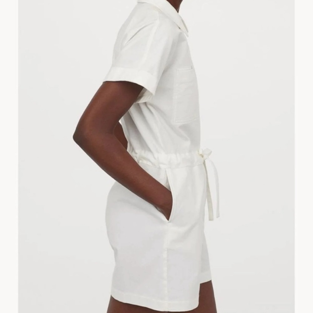 H&M White Romper